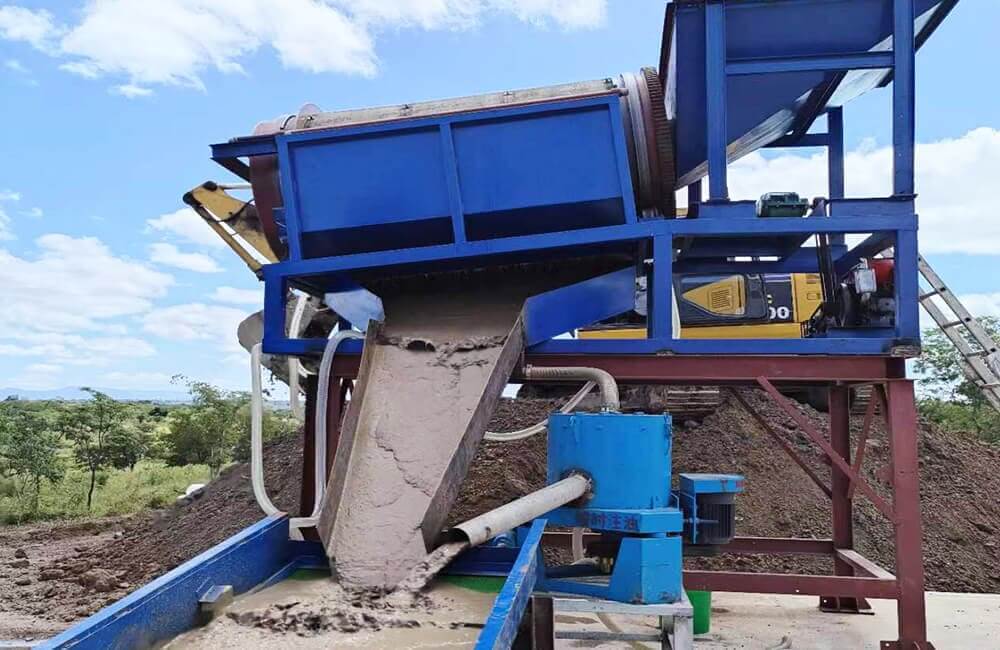 placer gold processing plant